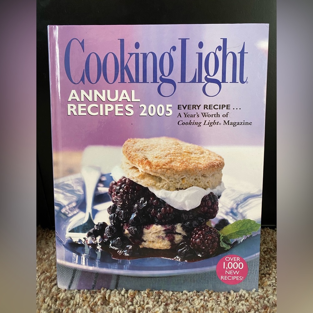 🔴 10/$10! Cooking Light Annual Recipes 2005 Cookbook